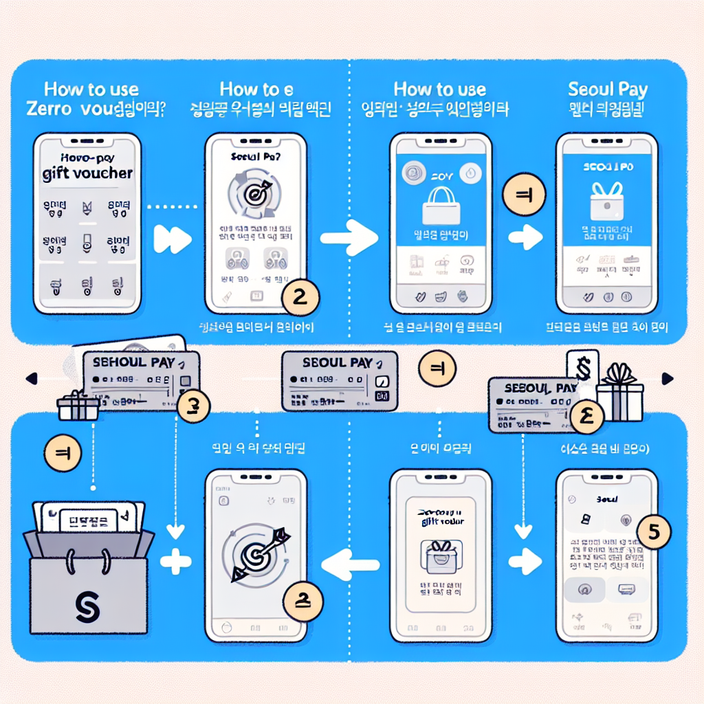 제로페이 상품권 사용 방법 서울페이 차이점 비교
